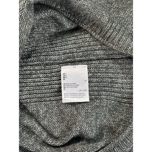 And Now This Womens Large Gray Sweater 100% Recycled Material - Picture 9 of 9